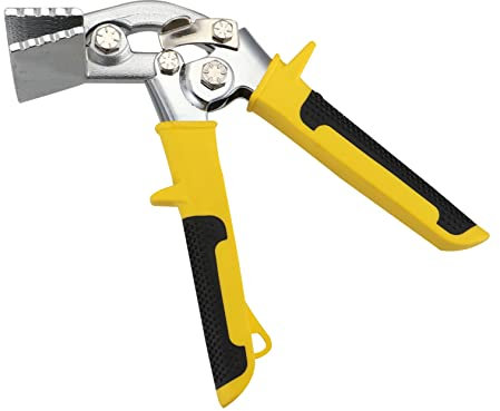 HOMSFOU Alicates De Doblado Manual para Metal Herramienta Multifuncional De Construcción De Resistente Mango Ergonómico para Mayor Comodidad y Reducción De Fatiga El Trabajo