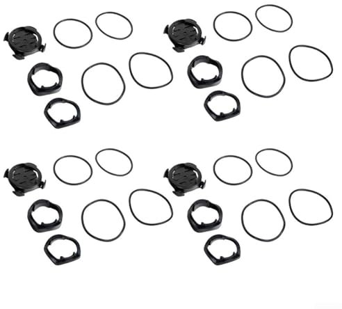 Bike Computer Holder Set for Garmin Includes 4 Packs of Adjustable Straps and Washers