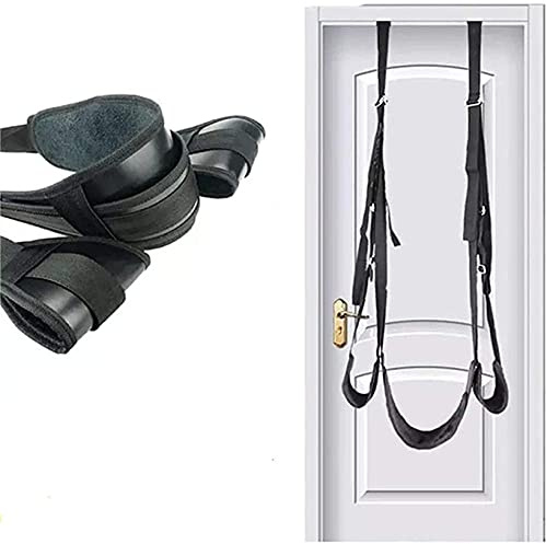 RTNPKLA BDSM correas suaves ajustables columpios de amor muebles auxiliares de postura sillas de juego de vendaje puerta colgante columpio sexual juguetes sexuales for parejas