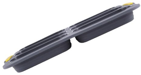HEALLILY Moule De Cuisson En Silicone Moule À Pains À Hot-Dog Plateau À Français Antiadhésif Plaque De Cuisson À 6 Cavités Ustensiles De Cuisson Flexibles Pour Petits Pains À Sandwich