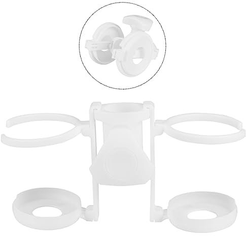 SEWOART 2piezas Portavasos De Plástico Para Sombrilla De Playa Portátil Ligero y Para Patio Jardín y Piscina