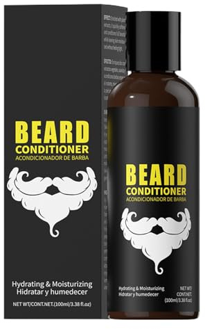 Suavizante Para La Barba | 100ml Suavizante Y Acondicionador Para Bigote - Limpiador Para La Barba - Para El Afeitado La Ducha La Estilización El Uso Diario Hogar Salón Spa La Noche