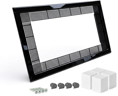 M.PASCUAL - Marco para microondas | 60x40 - NEGRO | PVC