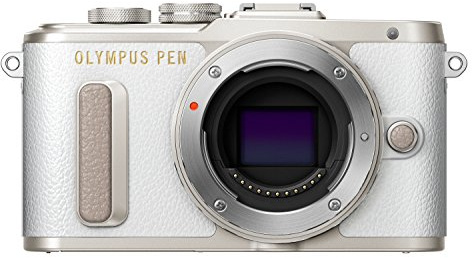 Olympus PEN E-PL8 Body Compact System Camera - White