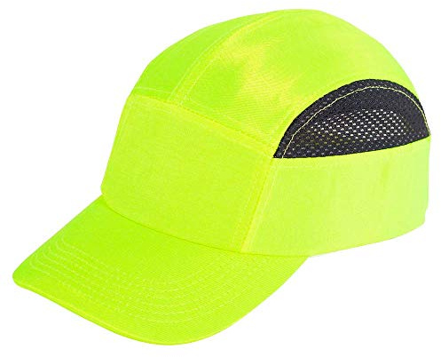 Bullhead Safety HH-H1-Y - Yellow Baseball Style Bump Cap