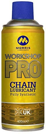 Morris Workshop Pro Fully Synthetic Chain Lubricant - 400ml