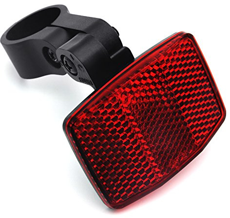 MFC PRO Bike Rear Reflector for Seatpost (RED)