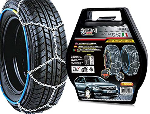 Catene Da Neve 155/80R15 165/70R15, 175/60R15,175/65R15,185/55R15,195/50R15,175/55R16,185/50R16,195/45R16