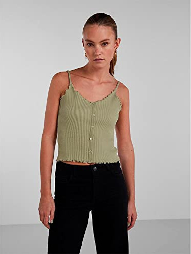 PIECES Damen Pcnukisa Singlet Noos Top