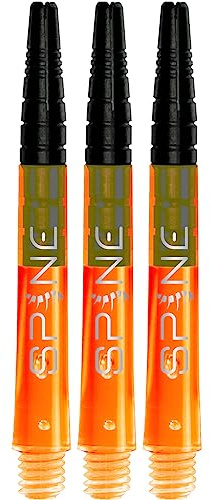 Bull's Spine Shafts - Orange - Medium - Premium Dart Schäfte für verbessertes Spiel