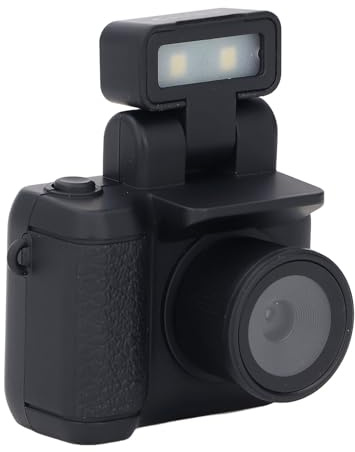 Digitalkamera, Daumenkamera 1080P HD-Videokamera für Fotografie, Vlogging-Kamera mit Blitzlicht, Kompakte Kleine Kamera für Reisen (Keine Speicherkarte)