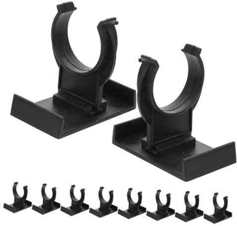 SOESFOUFU 10pcs Stability Reliability Reinforced Legs Cabinet Feet Clips Skirting Board Clips Chair Feet for Kitchen Office