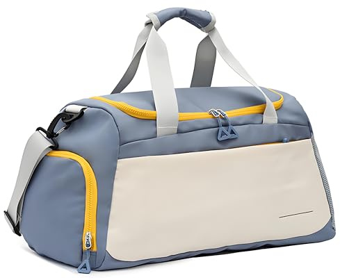 Borsa da Palestra, Borsa da Viaggio per Uomini e Donne, Bagaglio a Mano di Grande Capacità, Travel Duffel Gym Bag, Borsa Sportiva da Piscina, Mare, Yoga, Palestra e Tempo Libero