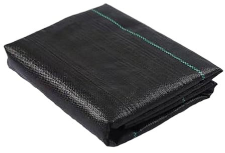 Membrana Diserbante 2X5M Geotessile a rete anti-erbacce for il controllo delle erbacce Maglia anti-erbacce Panno for pacciamatura agricolo Tappetino for diserbo a effetto serra Permeabile all'acqua