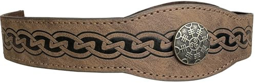 WLNEXT Mittelalterliches Haarband, Vintage, Cosplay, geprägtes Haarband für Herren, Cosplay-Zubehör, Stirnband für Fotoshootings und Bühne