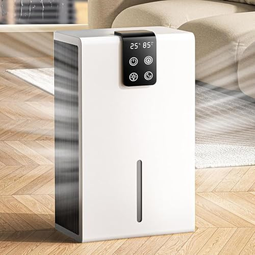 Deshumidificador para El Hogar, Deshumidificador De Aire Eléctrico Portátil De 2800 Ml, Deshumidificador De Ahorro De Energía Ultra Silencioso, con Función De Apagado Automático En Modo De