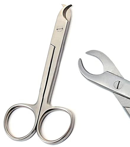 AAProTools White Toenail Scissors 4.5 for Small Animals