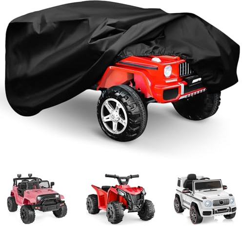 TOHONFOO Kids Ride-On Toy Car Cover, Outdoor Waterproof Protection Cover for Children Wheels Toy Electric Car, X-Large