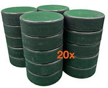 ev-goodies.de Qualitäts Eishockey Pucks, Official IIHF Pucks IIHF Eishockey Puck, Gufex (100)