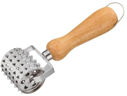Baoblaze Meat Tenderizer Roller Meat Pins Hole Punch Tenderizing Steak Beef Meat Rolling Hammer Meat Grinder for Restaurant Home Tools