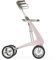 byACRE Carbon Ultralight Rollator | World's Lightest Carbon Rollator - Only 4.8 kg | for Indoor and Outdoor Use | Foldable and Easy to Put in The Boot and Travel (Pale Rose, Regular Track)