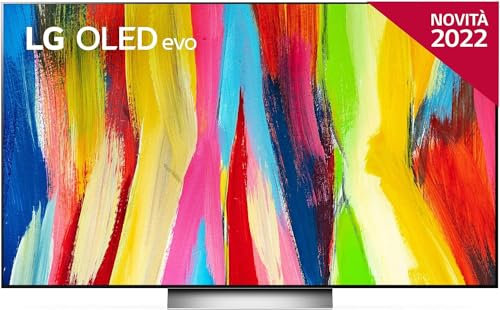 LG OLED77C26LD Smart TV 4K 77 TV OLED evo Serie C26, α9 Gen 5, Brightness Booster, Dolby Vision Precision Detail, HDMI VRR, Google Assistant e Alexa, Wi-Fi (Ricondizionato)