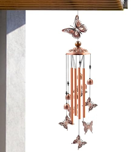 Carillons éoliens pour l'extérieur,carillons éoliens en métal, carillon à vent vintage, Décoration de carillon à vent faite à la main pour le jardin, carillon à vent animal commémoratif d'intérieur
