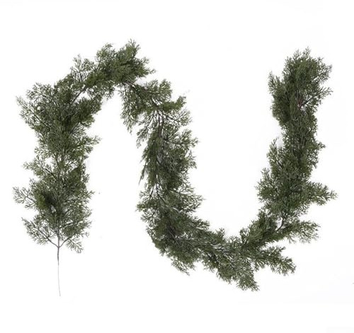Zeroupshop Décoration de Noël en rotin artificiel - 200 cm - Plante de lierre - Plantes rampantes artificielles pour maison, jardin, bureau, étagère, décoration murale (A)