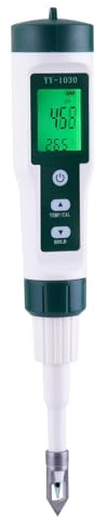 Generico pHmetro Digitale, pHmetro per Alimenti,pHmetro Digitale e sonda | Tester Portatile per PH 'Acqua per acquari, Acqua, Formaggi, lievito Naturale, Conserve, Carne e Campioni Solidi