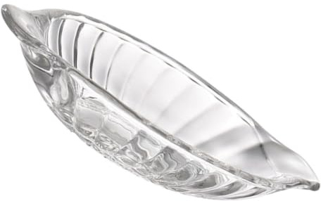 Alipis Bol à Crème Glacée en Verre Transparent à Base Ferme pour Desserts | Usage Hôtels et Restaurants, Service Individuel 1 Pièce, Style Créatif, Plat Polyvalent pour Salades et Collations