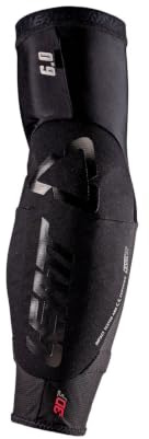 LEATT Ellenbogenschoner MTB 3DF 6.0 Evo – Flexible und atmungsaktive Protektoren | Schwarz | L