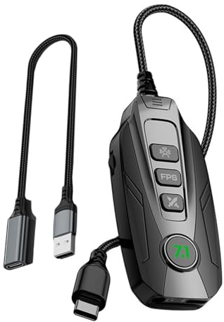 Tarjeta de sonido USB pequeña de 7.1 canales, sonido envolvente externo para computadora, portátil, tablet, PC, fácil de reproducir