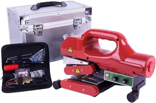 Geomembrane Climbing Welding Machine, Automatic Plastic Hot Wedge Welder,800w 10cm Film Welding Machine,Welding Tool for Sealing Welding