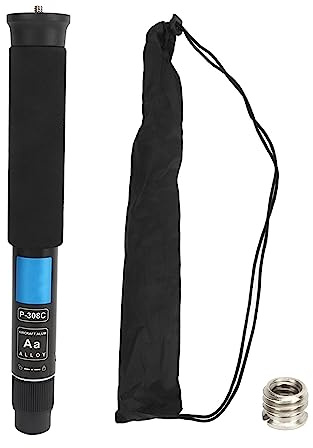 Monopode de Caméra Extensible, Télescopique 28 Cm à 157 Cm Monopode en Alliage en Aluminium Léger pour la Photographie, Bâton de Selfie Portable pour le Camping Randonnée, Extension Polyvalente, Vaste