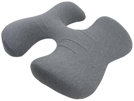 harayaa Mesa de masaje, almohada de pecho, almohada para dormir estómago, espuma viscoelástica, reutilizable, cómoda, soporte de salón de belleza para el hogar, spa, mujeres