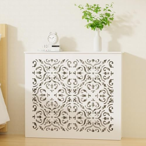 Moderna copertura per radiatore per vecchi radiatori, griglia a feritoia, mensola per riscaldamento, elegante, per la casa, 59,9 cm di lunghezza x 15 cm di larghezza x 70,1 cm di altezza, perfetta per
