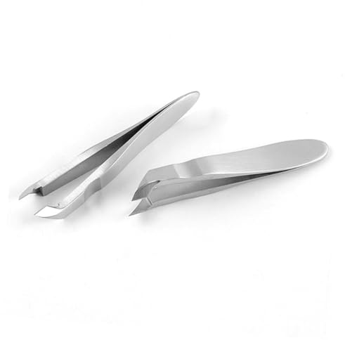 Cortacutículas Portátil de Acero Inoxidable Plata para Piel Muerta | Uso en Salón Profesional y Hogar, Ligero y Fácil de Llevar, para Manos y Pies