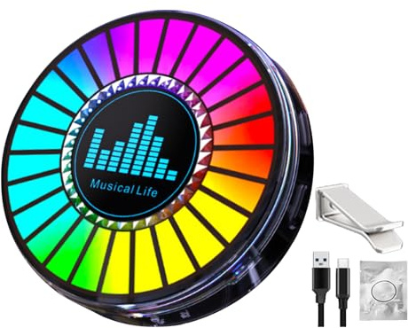 LED rytmljus – RGB-färg, byter smart lampa, appstyrd dekorativ stång