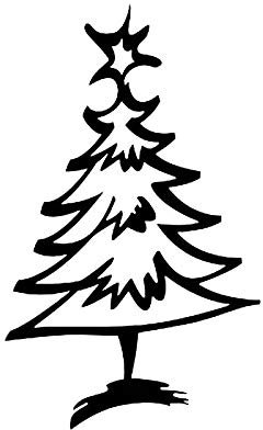 SUIFENG Autoaufkleber 9.6 cm X 15.8 cm Cartoon Fun Weihnachtsbaum Voller Kleiner Geschenke Vinyl Auto Aufkleber Liebenswerte Handwerk Fenster Aufkleber