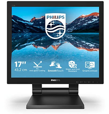 Monitorius MMD-MONITORS &, DISPLAYS PHILIPS 172B9TL/00 B-Line 43.2cm 17inch LCD monitor with SmoothTouch HDMI USB Audio