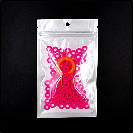 110PCS Keycaps O Ring Seal Keyboard O-ring Switch Sound Dampeners Suitable For Cherry MX Keyboard Damper Replacement Noise Reduction Seal,pink,9x4x2.5mm