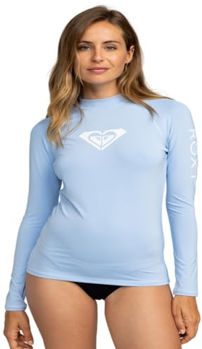Roxy Camiseta para Mujer Rash Guard, Bel Air Blue, XL