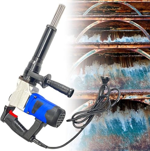 Pistola Desoxidante Eléctrica Pistola Desoxidante De Aguja Manual 1100W, Escalador De Aguja Eléctrico De Grado Industrial, Cinceles De Chorro Eléctricos Para Eliminar óxido, Escoria De Soldadura