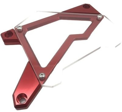 GERLJ Seitenschutz für Motorradmotoren Motorrad Ritzel Kette Schutz Getriebe Schutz Abdeckung Für S1000R S1000RR S1000 S 1000 RR 2011-2015 2016 Zubehör(Rot)