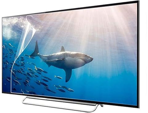 Yiustldd Protecteur d'écran Anti-éclat/Anti Blue Light Protection de Protection Contre l'œil TV Filtre TV pour 32-75 Pouces LCD, LED, 4K OLED et QLED HDTV Affichages,55 inches 1221x689 mm