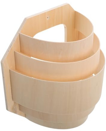 GLEAVI Leichter Hitzebeständiger Saunalampe Holzlampenschirm Schützende Abdeckung Für Sauna-ecke Installieren Transparente Stilvolle Lampe Für Entspannte Beleuchtung Im Sauna Raum