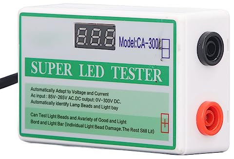 LED-Hintergrundbeleuchtungstester, Hohe Helligkeit für Genaue Beurteilung, Testen von TV-LED-Hintergrundbeleuchtungen Jeder Größe, 15-30 MA, 12 W, ABS-Material, ohne Demontage