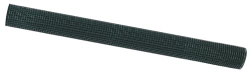Brokky 42005086 Recinzione in Filo Saldato Verde 1.6x25 m Acciaio Rete Metallica per Recinzioni Zincata Elettrosaldata Rigida - Ideale per Recinzioni da Giardino,Aree Verdi e Spazi Esterni