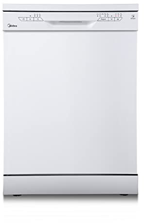Midea SF 3.60NW PRO - Lavavajillas con WiFi, 14 niveles de potencia, lavavajillas independiente, 5 modos de limpieza, 47 dB, tiempo de inicio 3/6/9h, color blanco