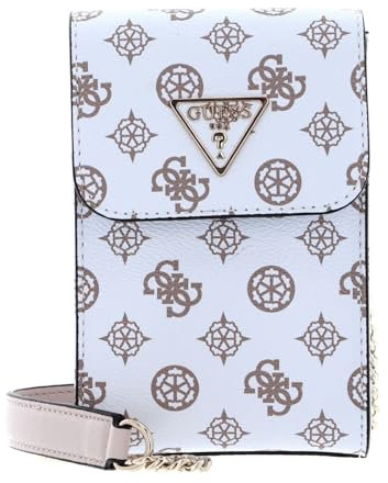 GUESS Noelle Girlfriend Smartphone Bag White Logo